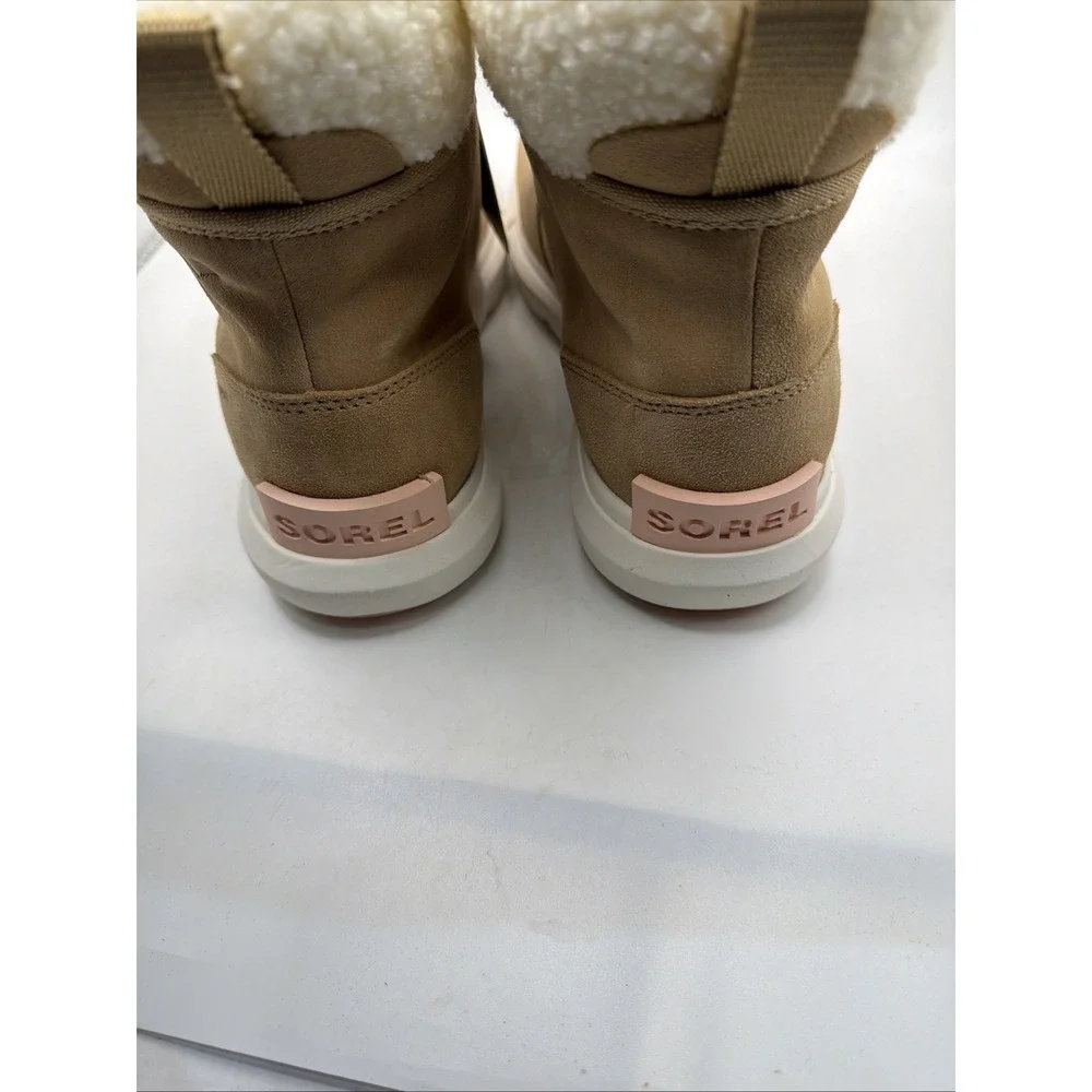 Sorel Explorer II Carnival Cozy Waterproof Women's Boots‎ Canoe/Sea Salt Size 9